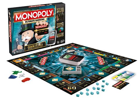 credit card monopoly|Hasbro Gaming Monopoly Ultimate Banking Edition Board Game for Fa.